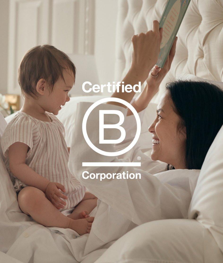 a woman hugging a child with the words certified by b